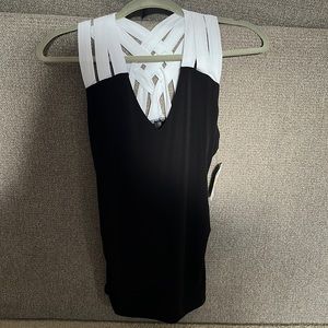 INC sleeveless top